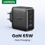 Миниатюра Зарядное устройство UGREEN 65W GaN