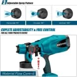 Миниатюра Беспроводной краскопульт ONEKFYFD Makita 18В