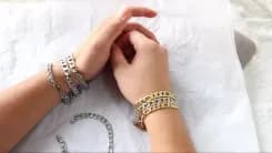 Миниатюра Стальной браслет LUXUKISSKIDS на руку