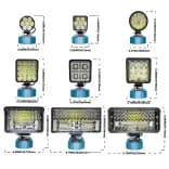 Миниатюра Рабочий светодиодный фонарь Makita 18В