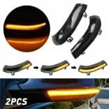 Миниатюра Динамические поворотники LED VW зеркала