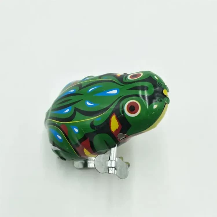 Металлическая заводная игрушка ретро