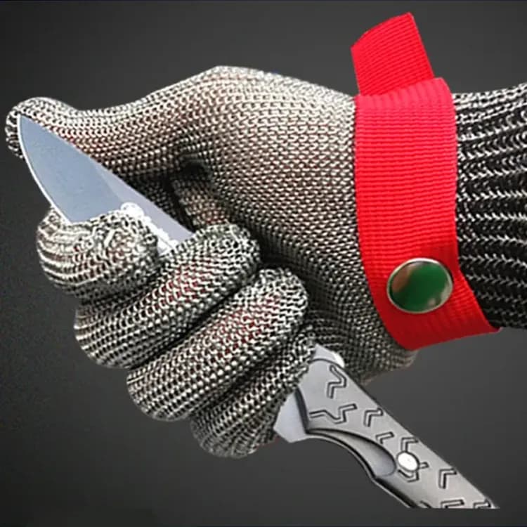 Защитная перчатка ChinFine стальная сетка