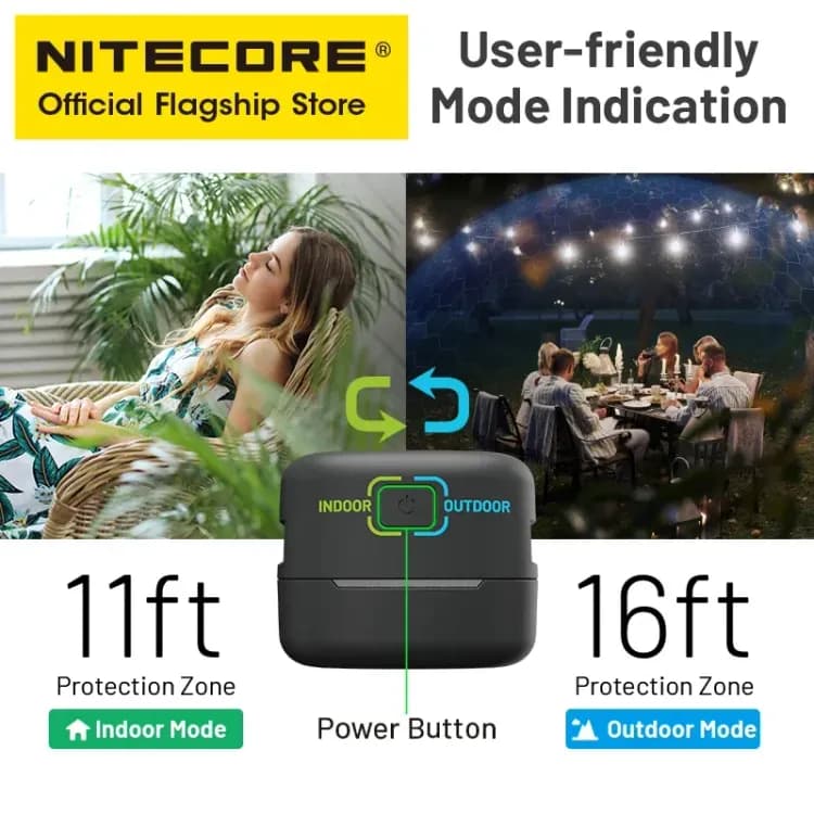 Портативный отпугиватель комаров Nitecore EMR30 SE