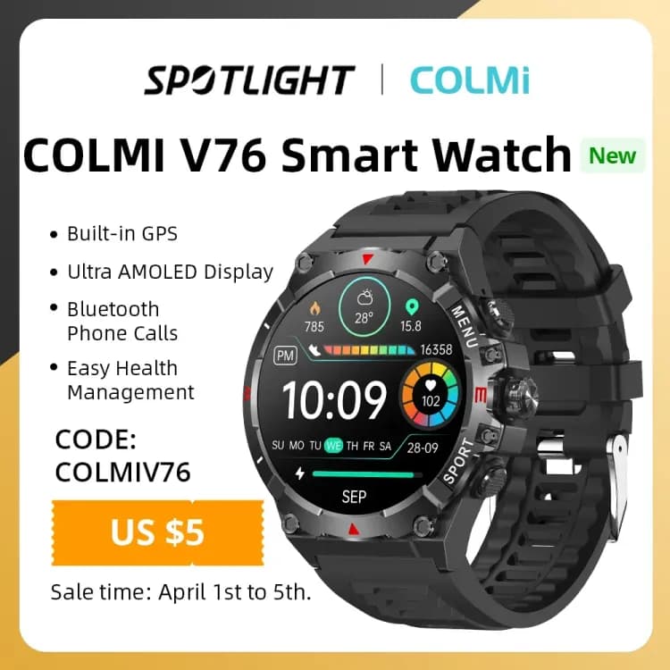 Смарт часы COLMI V76
