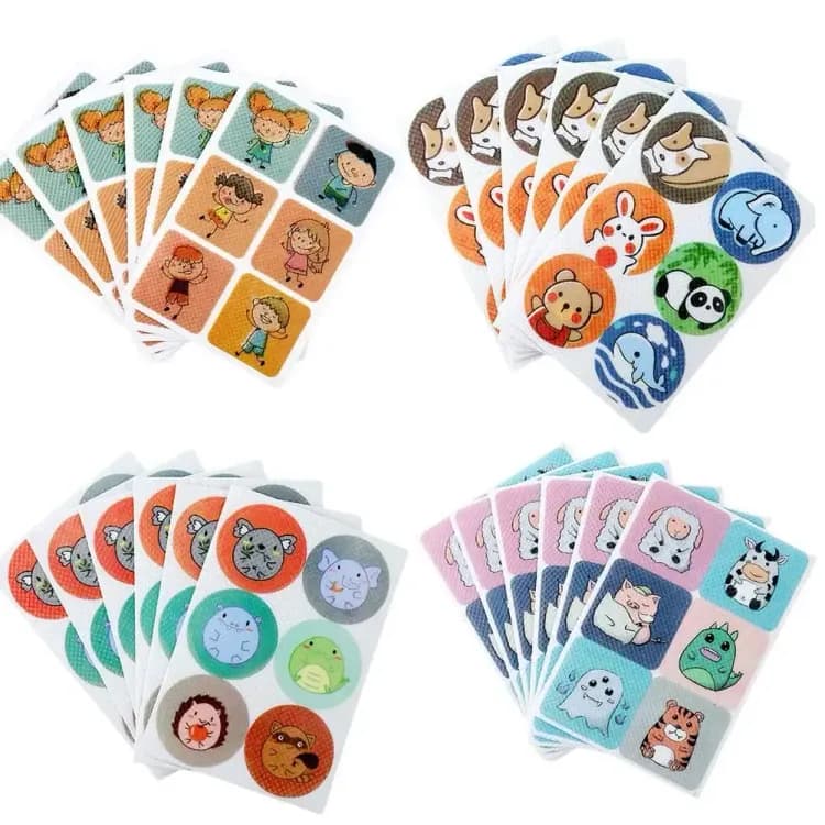 Детские мультяшные пластыри от комаров