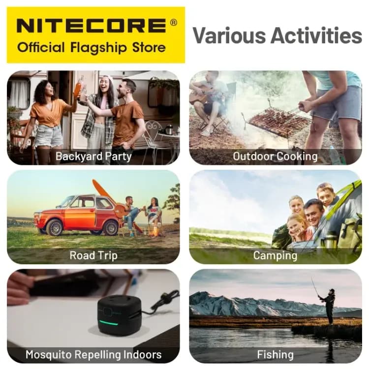 Портативный отпугиватель комаров Nitecore EMR30 SE