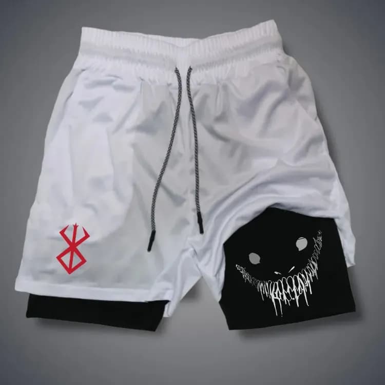 Мужские спортивные шорты REALXIZI 2в1