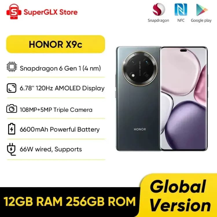 Смартфон HONOR X9c 5G нефритовый