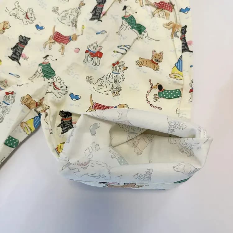 Детские хлопковые штаны с собаками