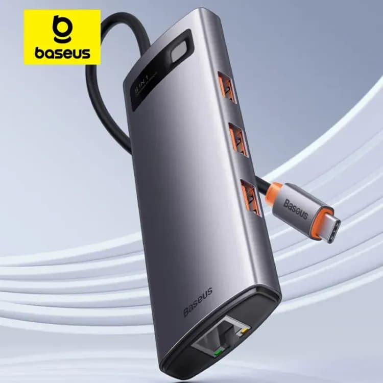 USB-C хаб Baseus 8 портов