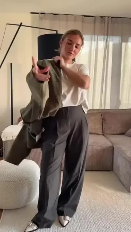 Женская замшевая куртка TRAFZA весна