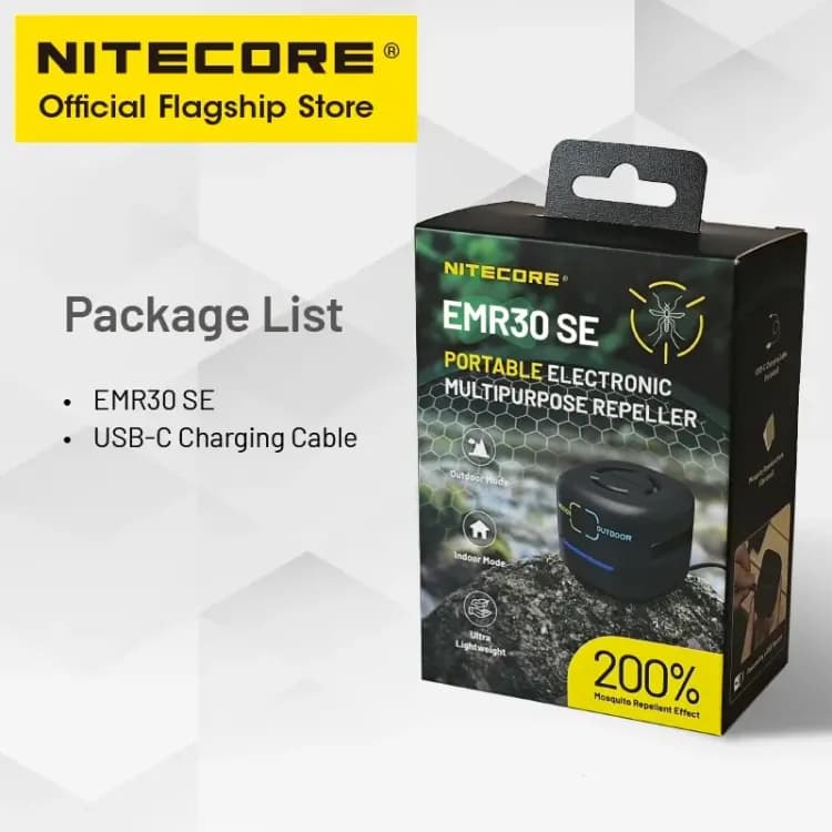 Портативный отпугиватель комаров Nitecore EMR30 SE