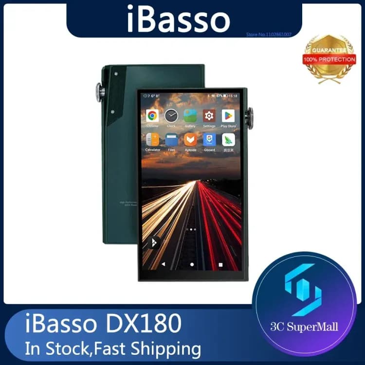 Hi-Fi плеер iBasso DX180 вид спереди
