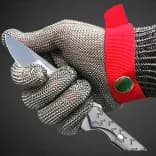 Миниатюра Защитная перчатка ChinFine стальная сетка