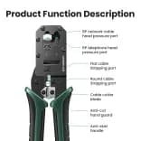 Миниатюра Кримпер UGREEN NW136 обжимка кабеля