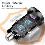 Миниатюра Автомобильное ЗУ Essager 30W USB