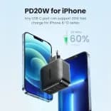 Миниатюра Зарядное устройство UGREEN 65W GaN