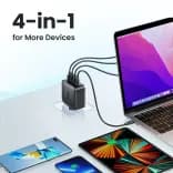 Миниатюра Зарядное устройство UGREEN 65W GaN