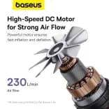 Миниатюра Беспроводной мини-насос Baseus компактный