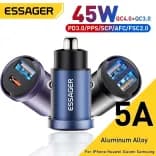 Миниатюра Автомобильное ЗУ Essager 30W USB