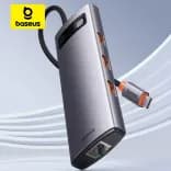 Миниатюра USB-C хаб Baseus 8 портов