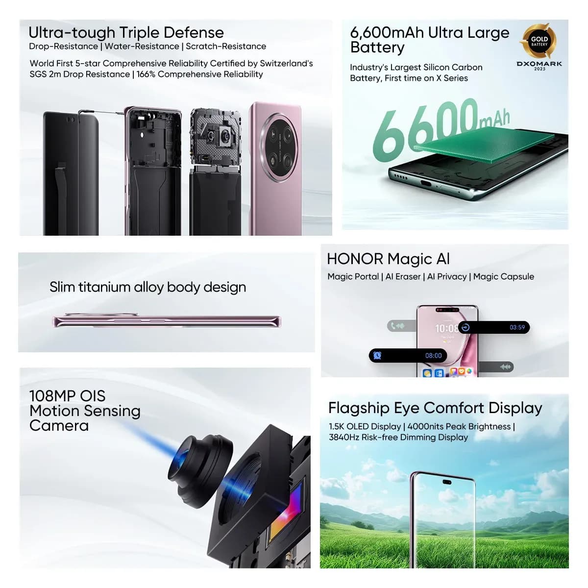 Смартфон HONOR X9c 5G нефритовый