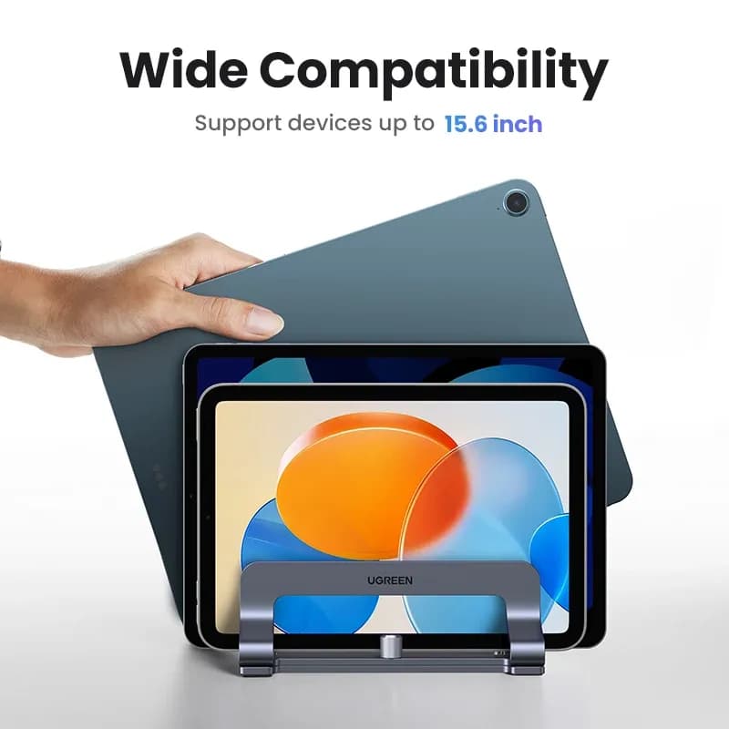 Алюминиевая вертикальная подставка UGREEN