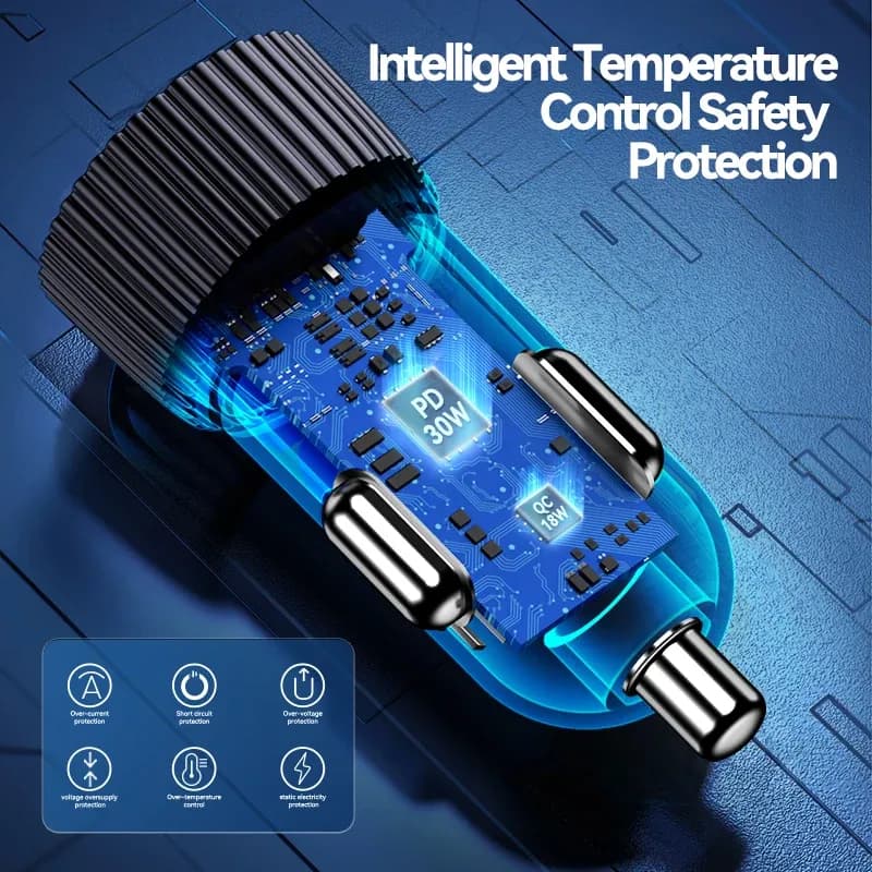 Быстрая зарядка Rocoren в авто