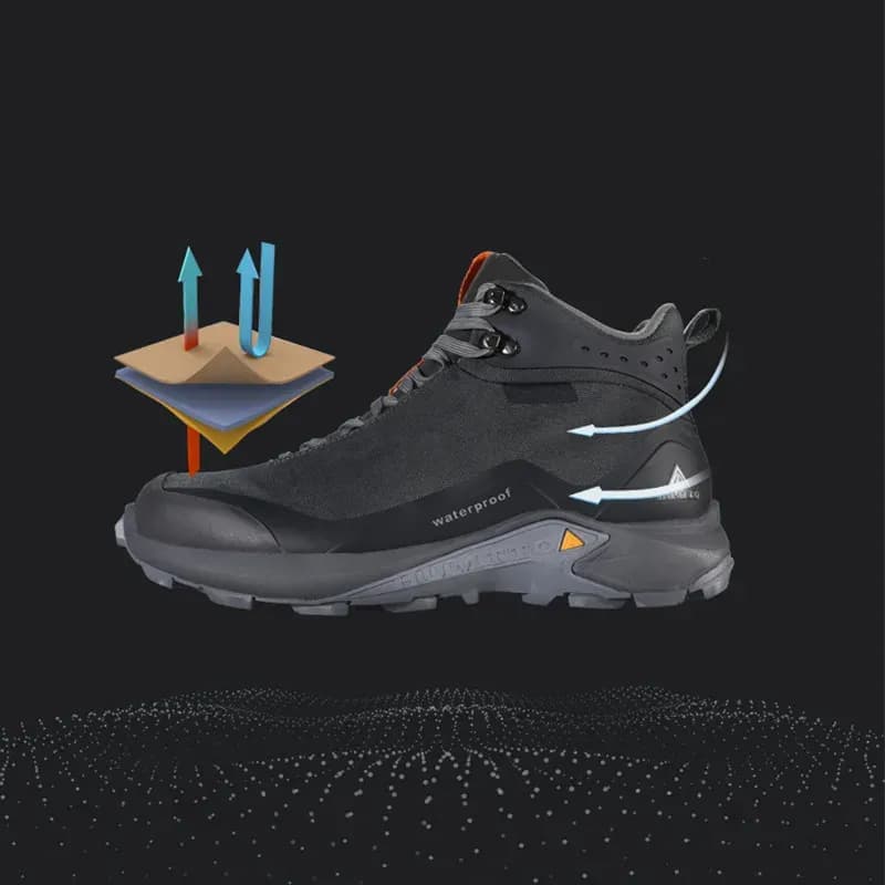 Мужские походные ботинки HUMTTO вид сбоку