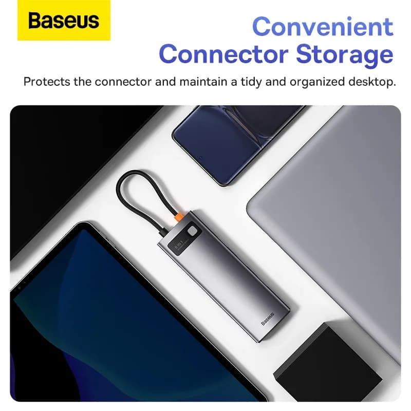 USB-C хаб Baseus 8 портов