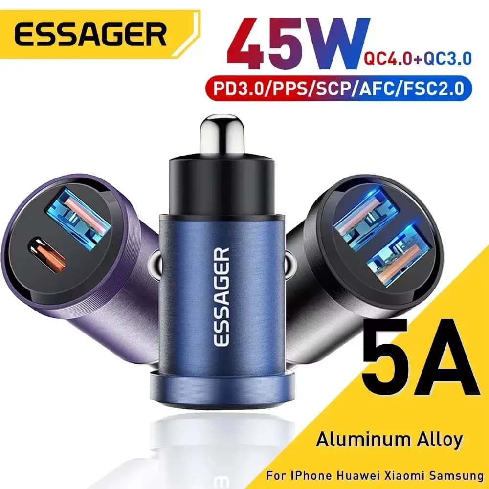 Автомобильное ЗУ Essager 30W USB