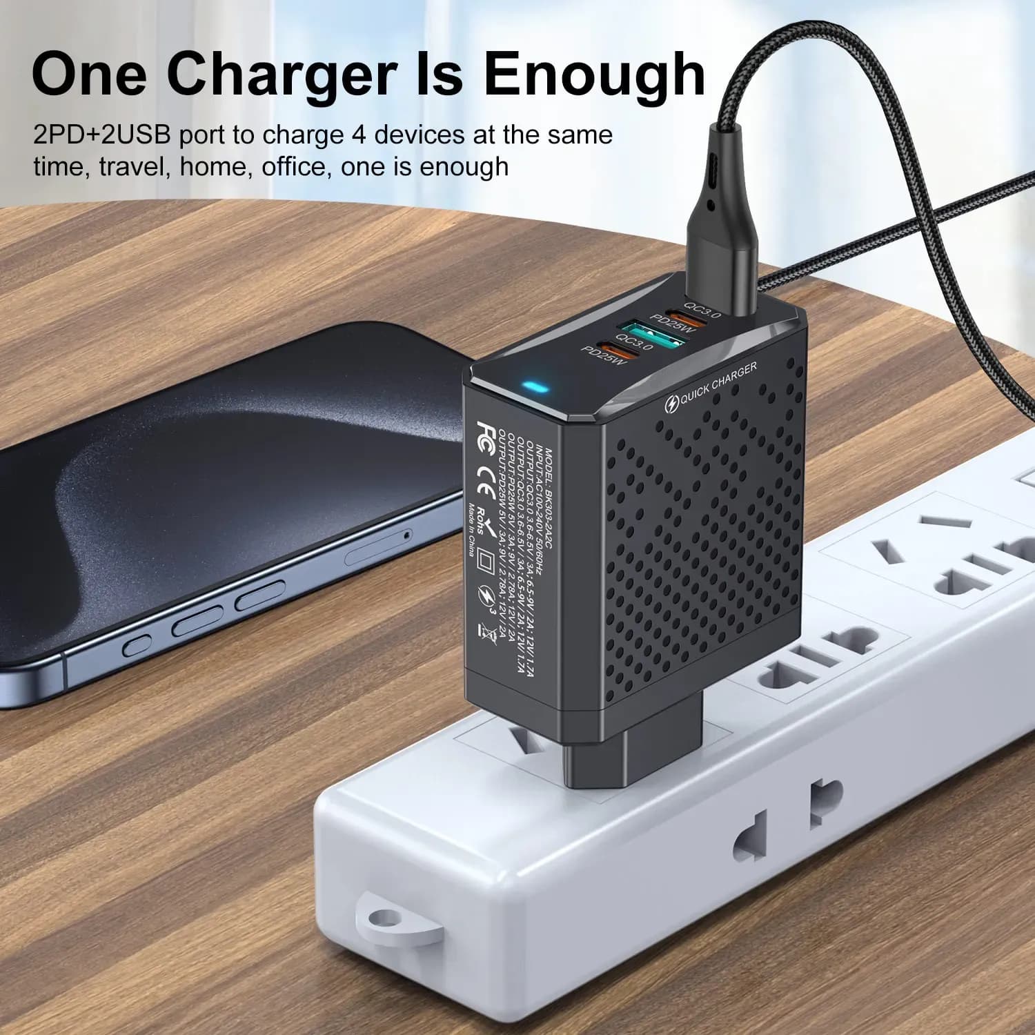 Зарядное устройство 100W Type-C