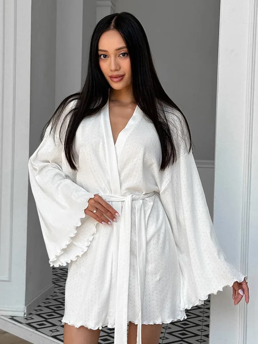 Женский вязаный пижамный комплект Mozuleva