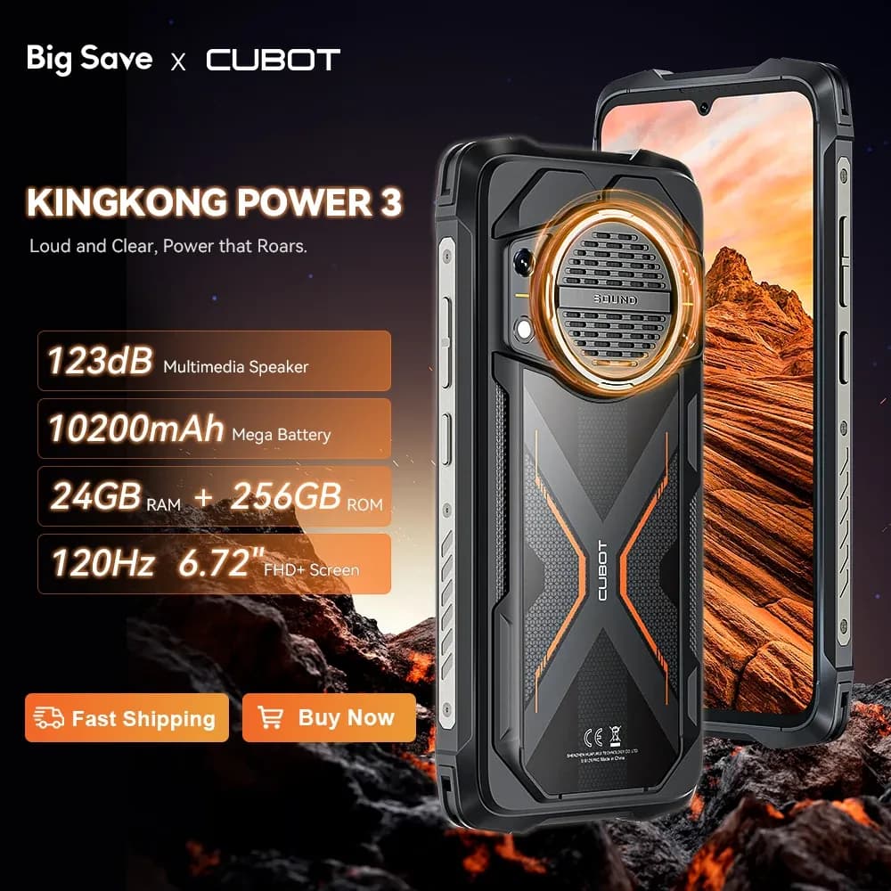 Смартфон Cubot KingKong Power 256GB