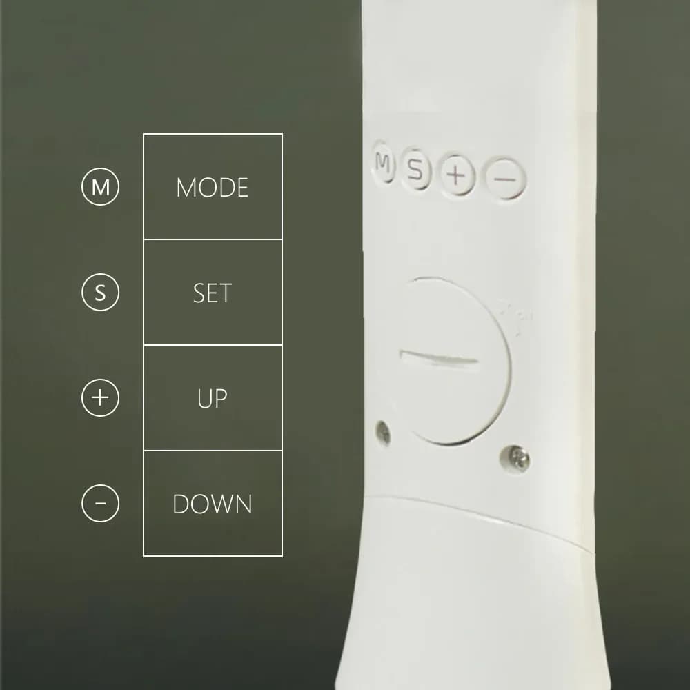 Белая складная LED лампа LAOPAO