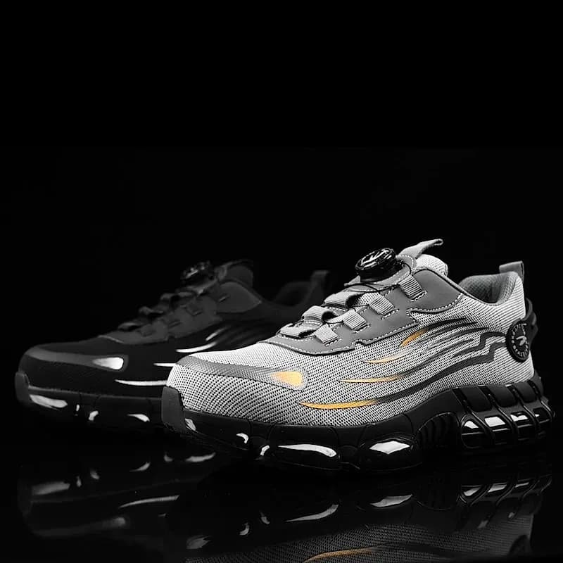 Защитные рабочие ботинки стальной носок