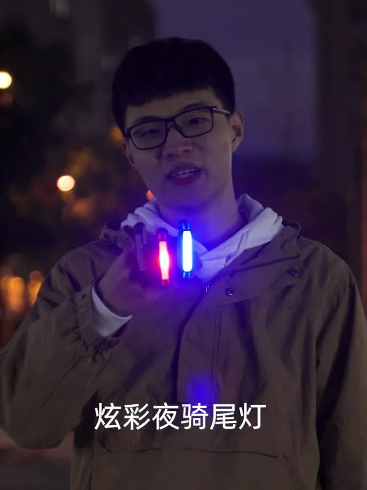 Задний красный велофонарь ROCKBROS USB