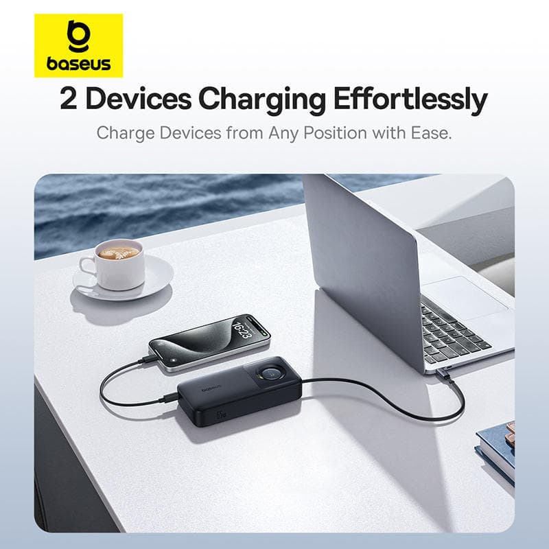 Power Bank Baseus 65W выдвижной кабель