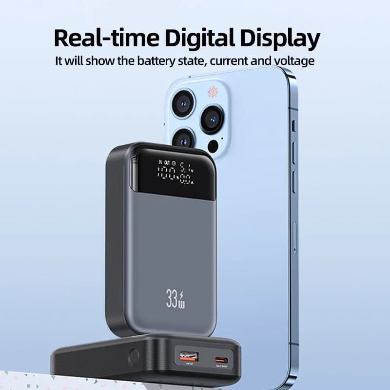 Компактный повербанк USAMS 10000 мАч